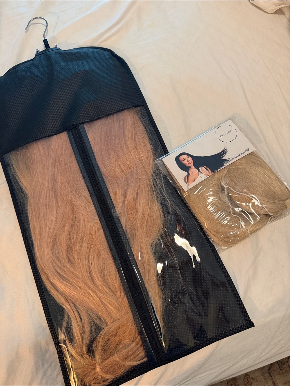 Bellami Hair Extensions - Magnifica 240g 24” Dirty Blonde (18) and Faux Pony